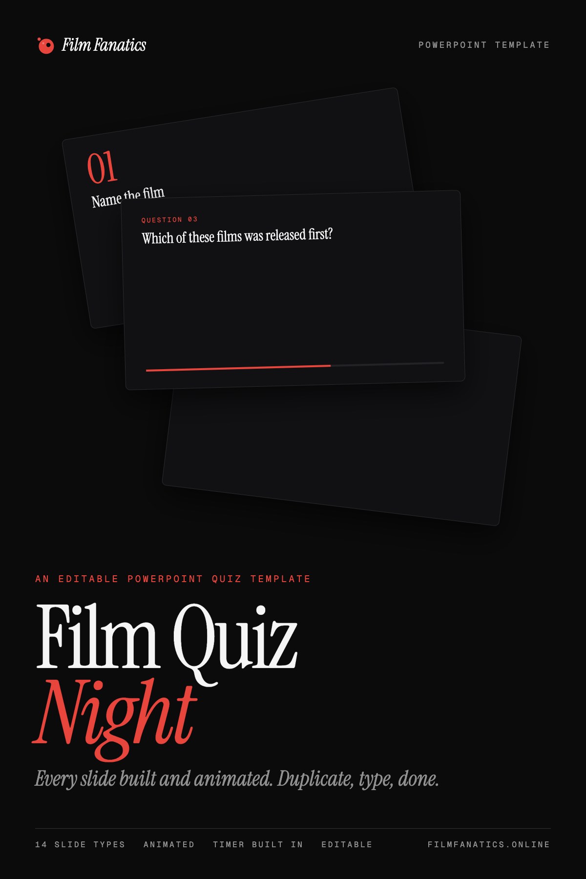 Film Quiz Night Template — image 1